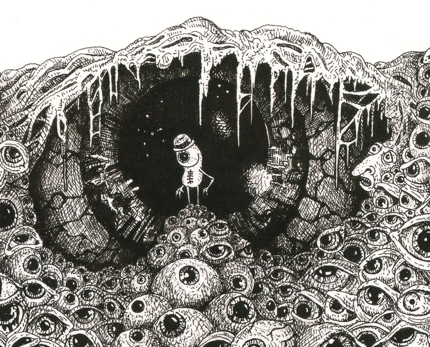 Ever get the feeling you're being watched? Print. Edition of 20